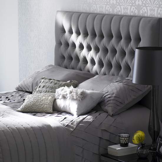 Grey Home Decor Inspiration Rated People Blog   Grey Headboard 