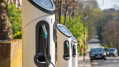 Electric vehicle charging point