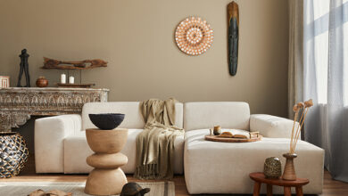 Picture of a moroccan inspired and themed living room