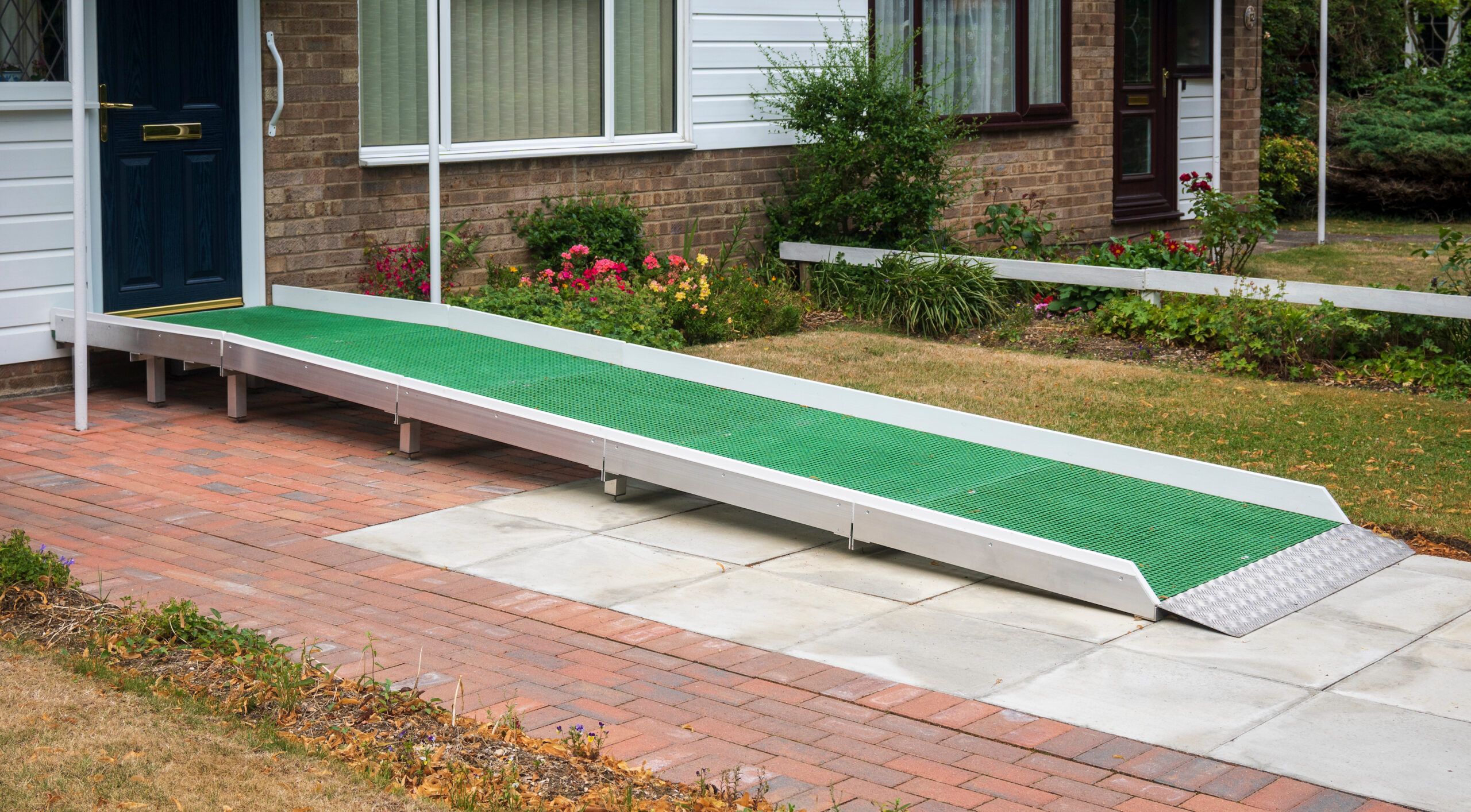 Wheelchair Accessible Ramp House Enable Access | Permaramp Adjust
